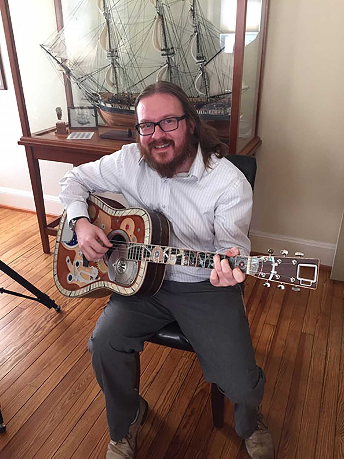 Two-Millionth D-200 Deluxe RGM / Martin Guitar Prototype. Keith Lehman.